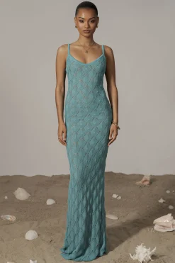 Aqua Gabriela Knit Maxi Dress*JLUXLABEL Discount