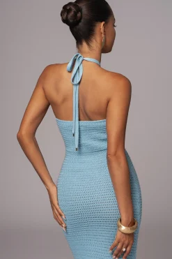 Aqua Overseas Halter Maxi Dress*JLUXLABEL Online