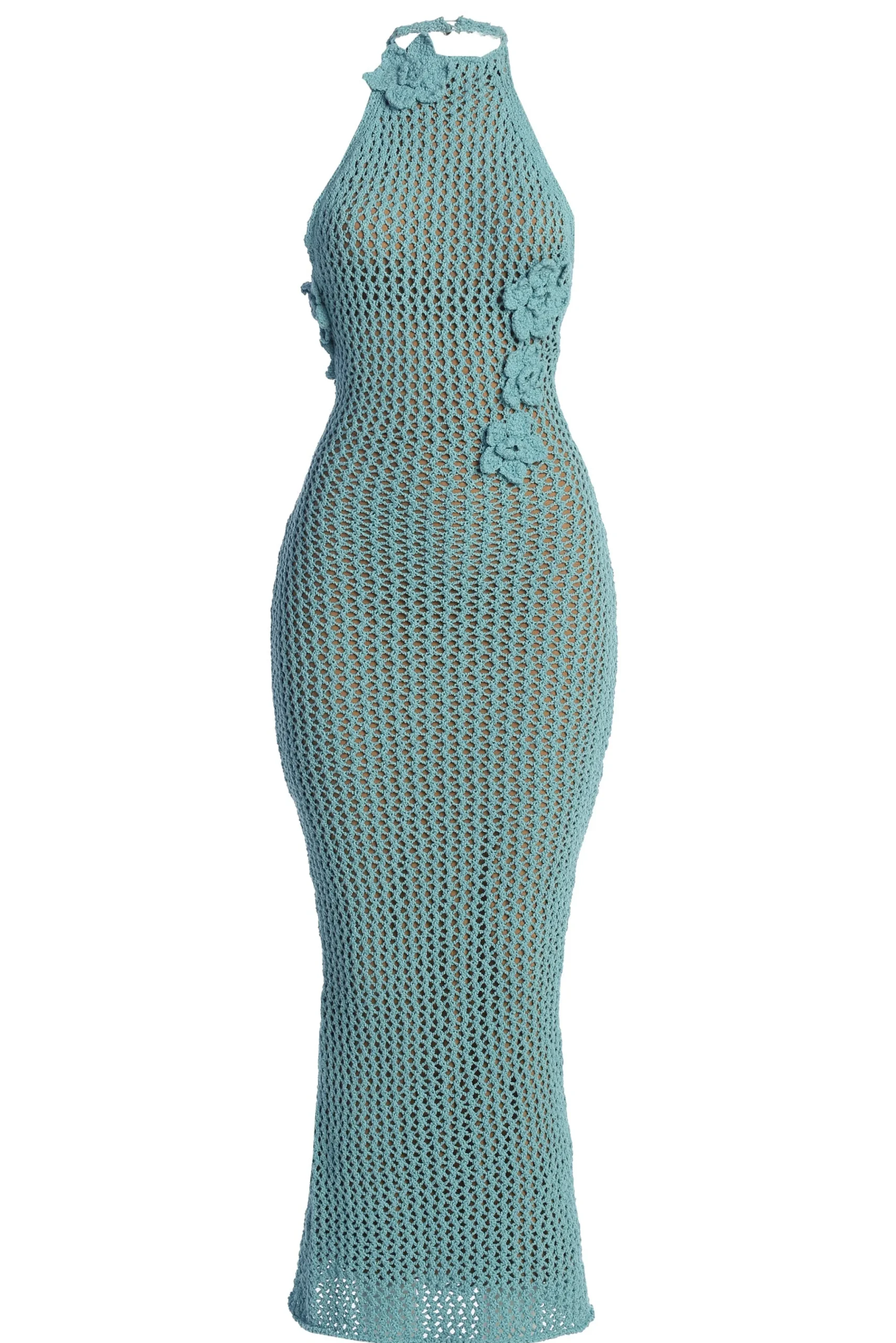 Aqua Paradise Crochet Maxi Dress*JLUXLABEL Fashion