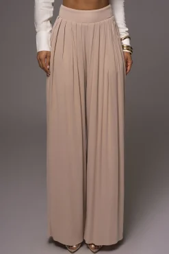 Beige After Sunset Pleated Pants*JLUXLABEL Sale