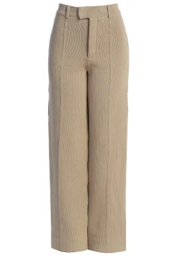 Beige Back In Business Knit Trousers*JLUXLABEL Online