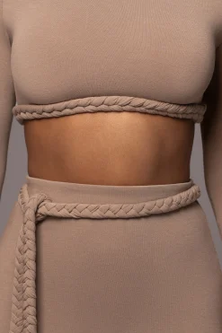 Beige City Love Two-Piece Skirt Set*JLUXLABEL Online