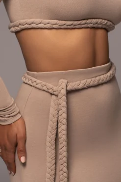 Beige City Love Two-Piece Skirt Set*JLUXLABEL Online