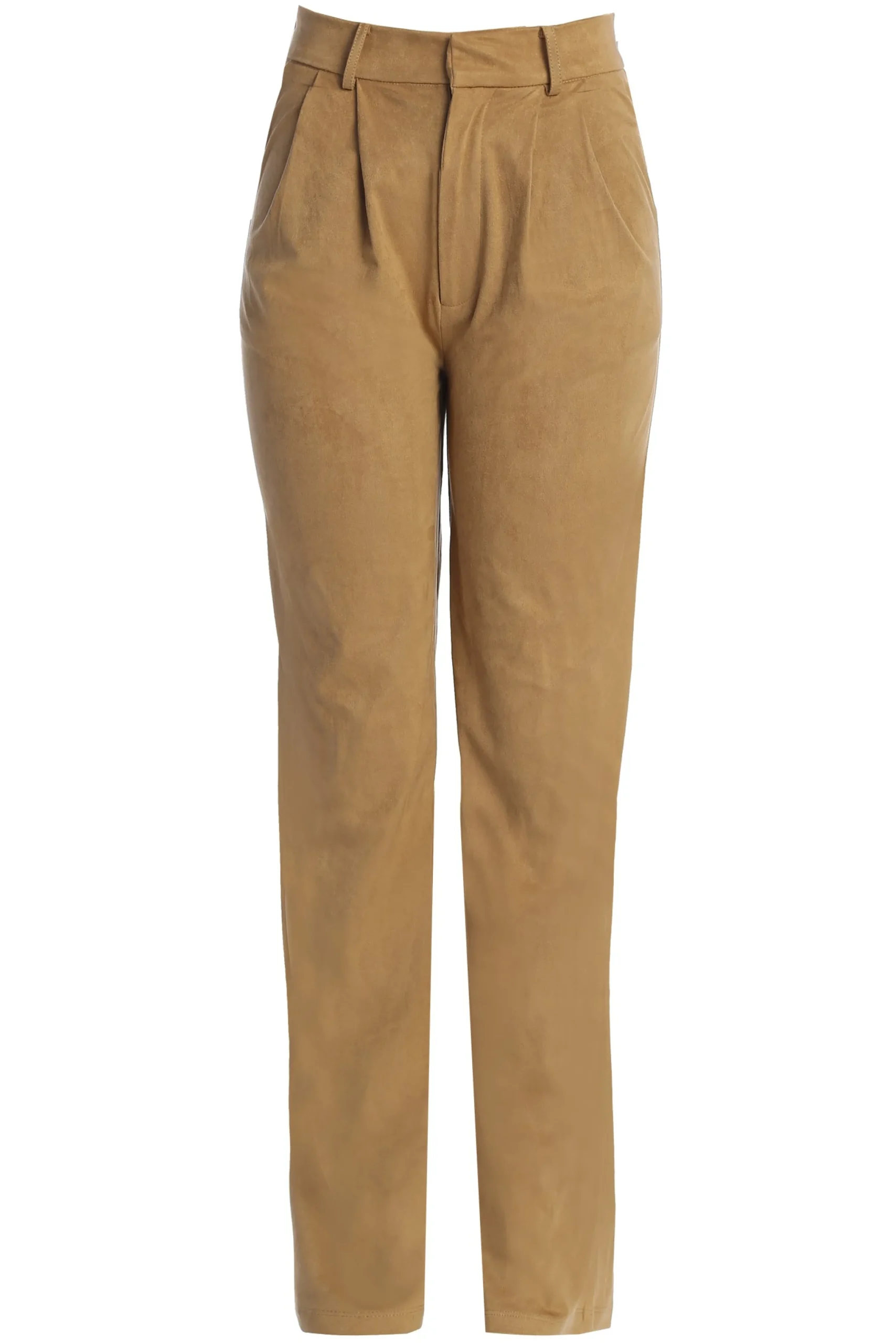 Beige Classic High Rise Trousers*JLUXLABEL Discount