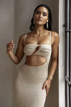 Beige Coastal Escape Dress*JLUXLABEL Fashion