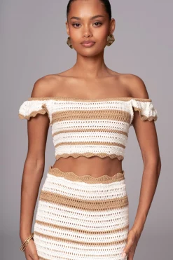 Beige Corazon Ruffle Skirt Set*JLUXLABEL Discount