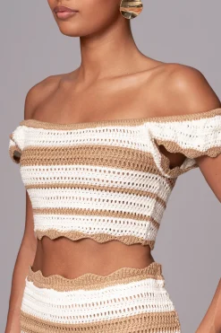 Beige Corazon Ruffle Skirt Set*JLUXLABEL Discount