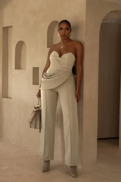 Beige Falling For You Corset*JLUXLABEL Best