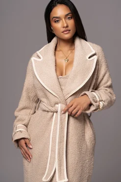 Beige Fit For Success Boucle Coat*JLUXLABEL Discount