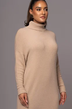 Beige Hartley Knit Maxi Dress*JLUXLABEL Discount