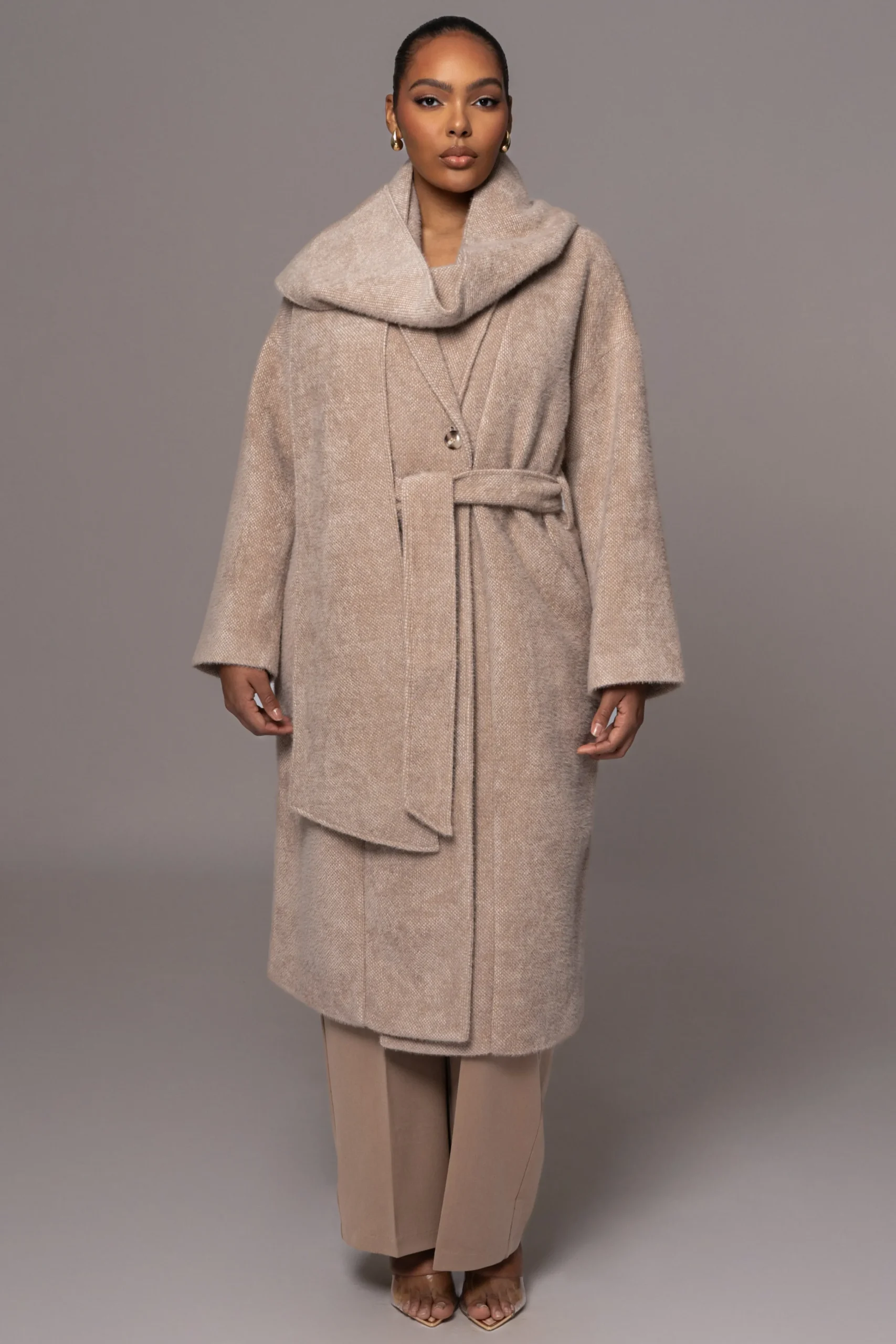 Beige Jonah Coat*JLUXLABEL Online