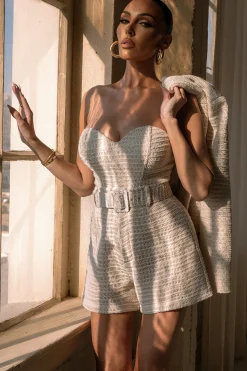 Beige Lila Bustier*JLUXLABEL Online