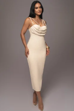 Beige Linen Visions Of You Dress*JLUXLABEL Best