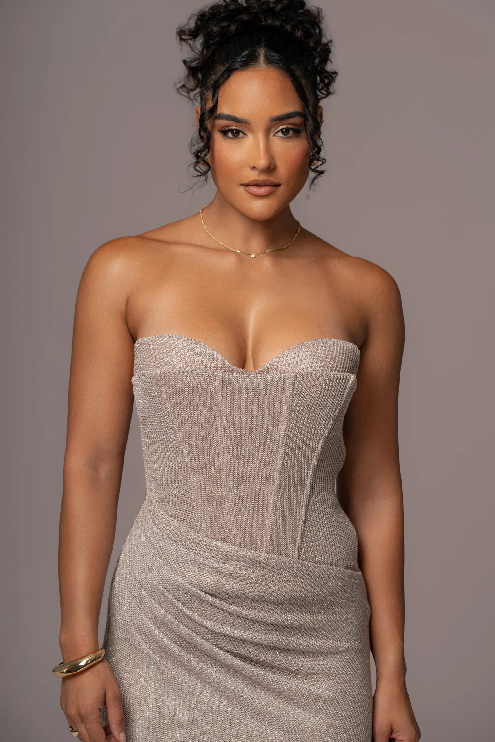 Beige Lush Life Maxi Dress*JLUXLABEL New