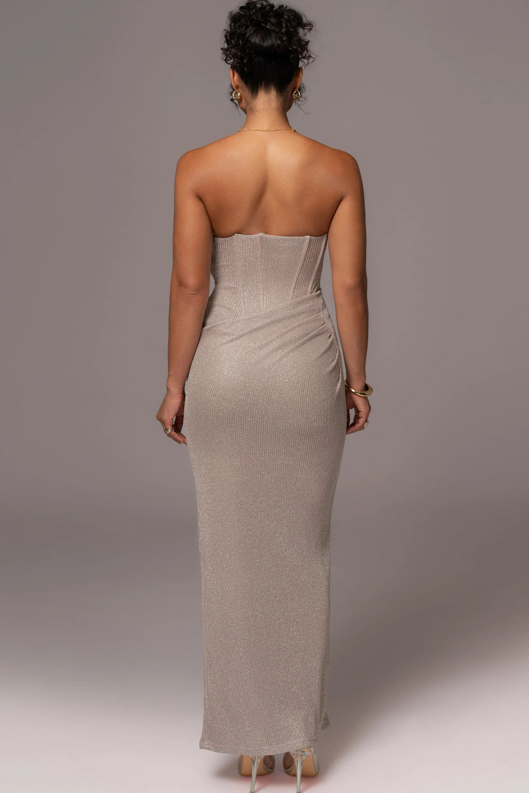 Beige Lush Life Maxi Dress*JLUXLABEL New