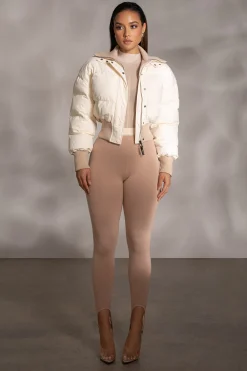 Beige Marlow Leggings*JLUXLABEL Online