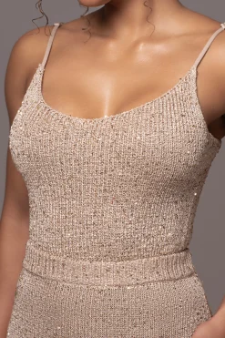 Beige Palace Sequin Skirt Set*JLUXLABEL Best