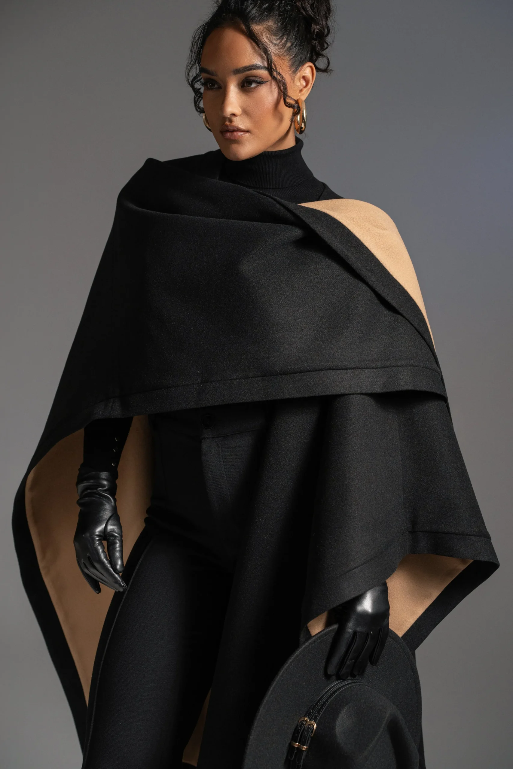 Beige Park City Reversible Shawl*JLUXLABEL Discount