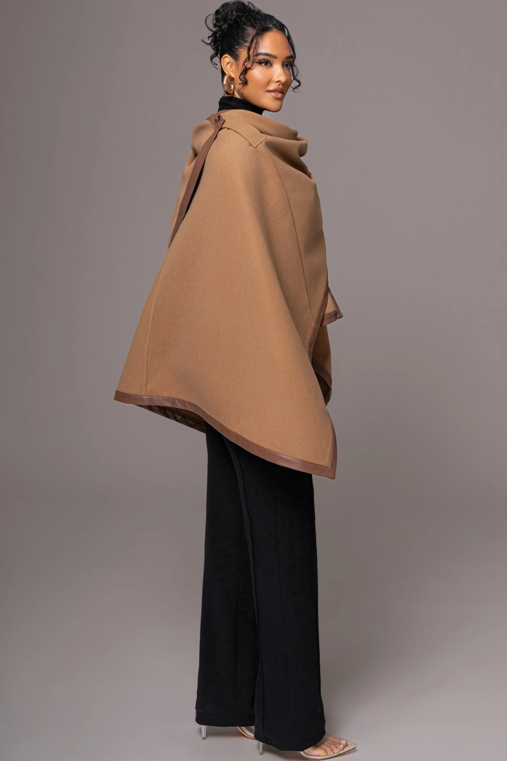 Beige Park City Reversible Shawl*JLUXLABEL Discount