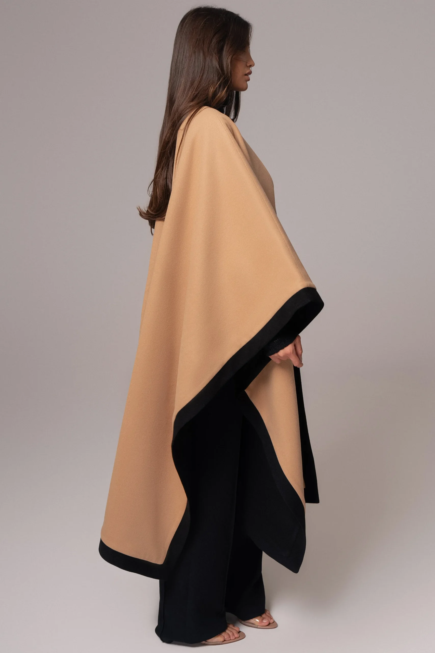 Beige Park City Reversible Shawl*JLUXLABEL Discount