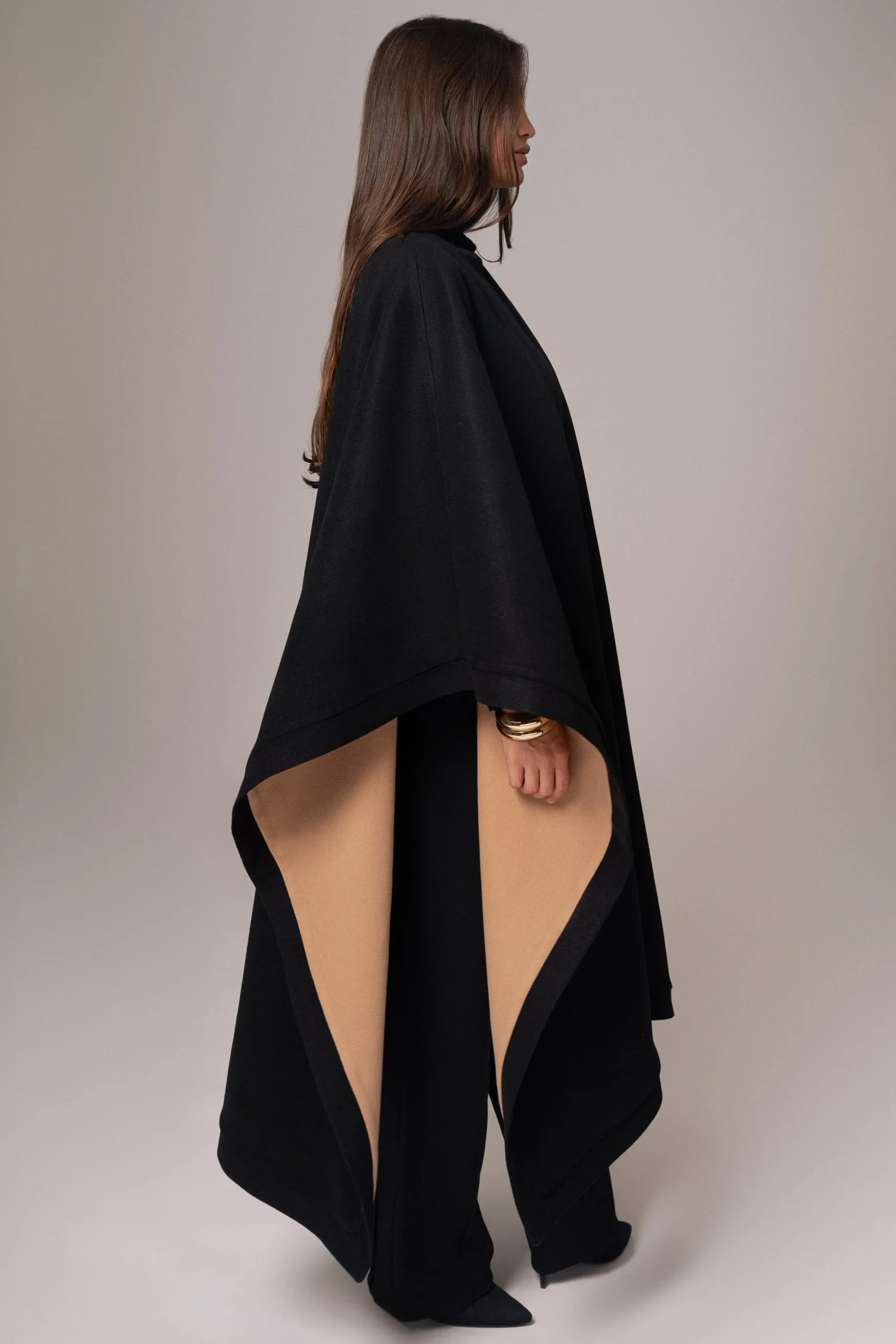 Beige Park City Reversible Shawl*JLUXLABEL Discount