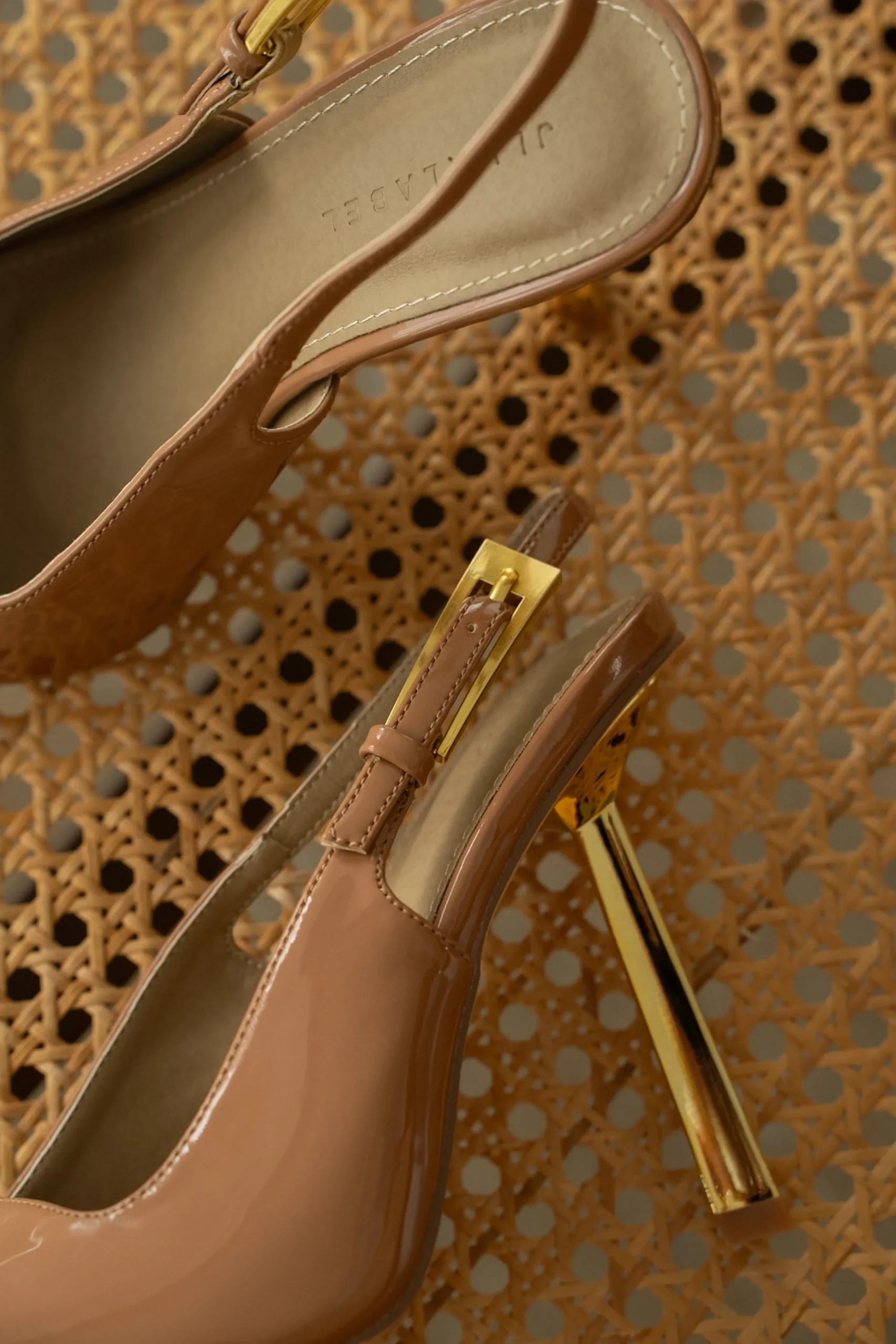 Beige Slingback Pointed Toe Pumps*JLUXLABEL Discount