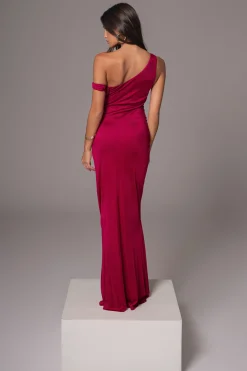 Berry Birthday Maxi Dress*JLUXLABEL New