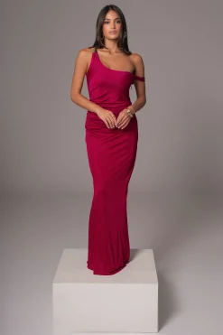 Berry Birthday Maxi Dress*JLUXLABEL New