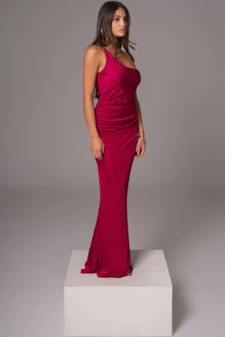 Berry Birthday Maxi Dress*JLUXLABEL New