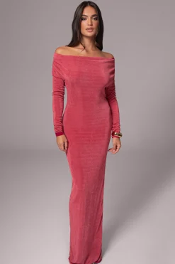 Berry/Mauve Ashton Reversible Maxi Dress*JLUXLABEL Sale