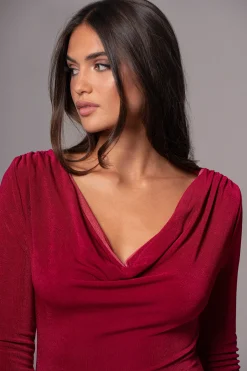 Berry/Mauve Ashton Reversible Maxi Dress*JLUXLABEL Sale