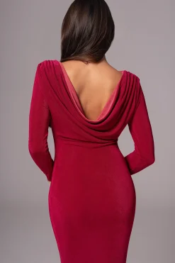 Berry/Mauve Ashton Reversible Maxi Dress*JLUXLABEL Sale