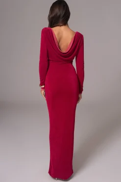 Berry/Mauve Ashton Reversible Maxi Dress*JLUXLABEL Sale