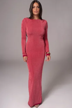 Berry/Mauve Ashton Reversible Maxi Dress*JLUXLABEL Sale