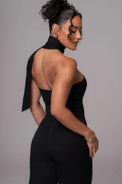 Black Anderson Ribbed Top*JLUXLABEL Sale