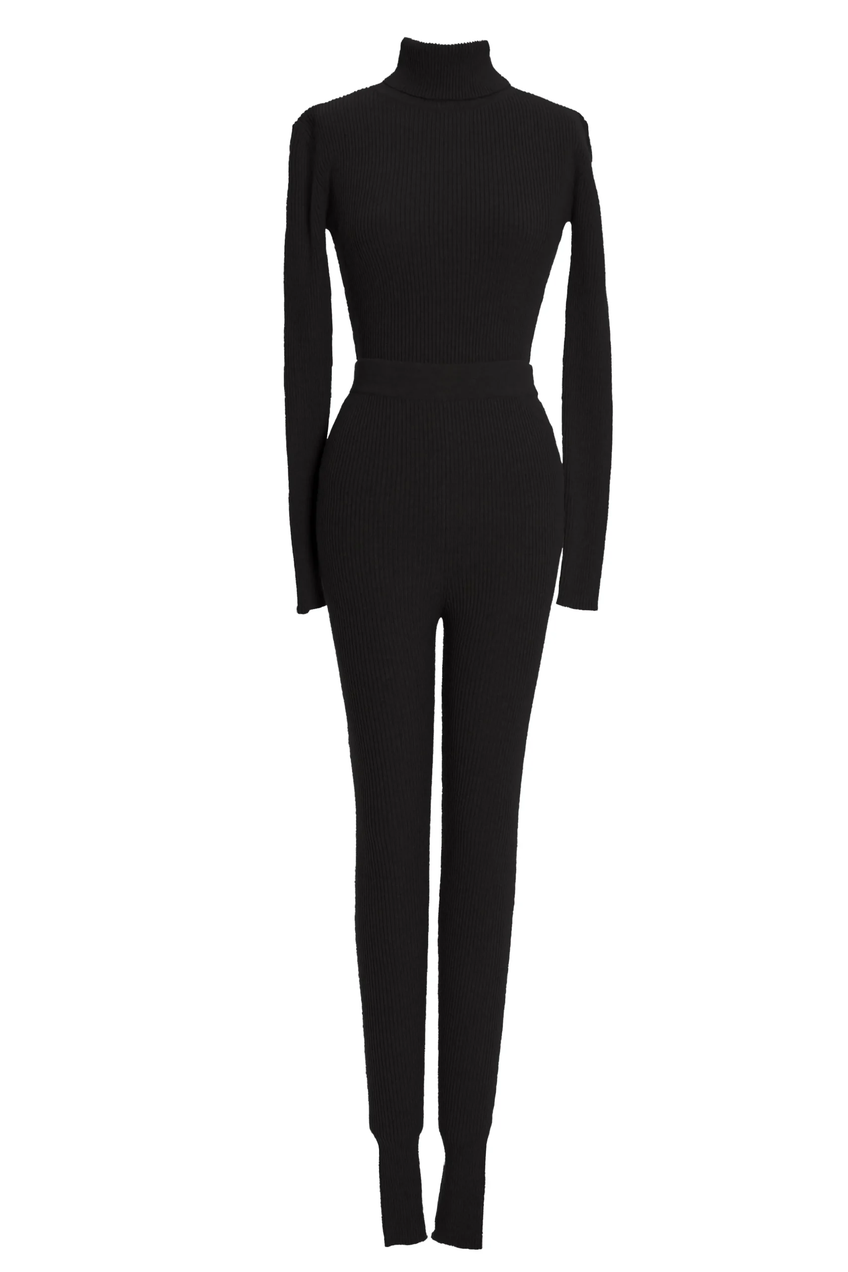 Black Arlett Turtleneck Bodysuit*JLUXLABEL Online