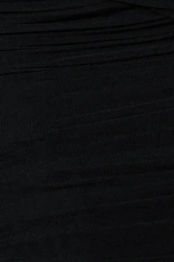 Black Aura Shimmer Midi Dress*JLUXLABEL Best