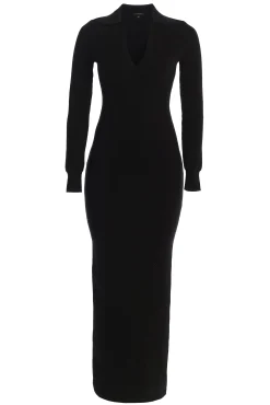 Black Bellinda Collar Maxi Dress*JLUXLABEL New