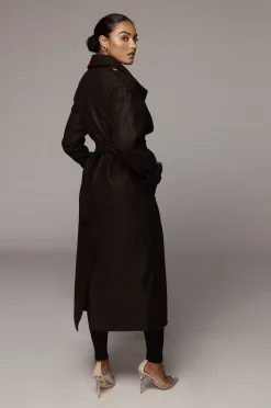 Black Beverly Trench Coat*JLUXLABEL Best