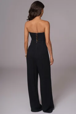 Black Beyond The Sea Linen Corset*JLUXLABEL Discount