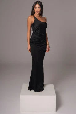 Black Birthday Maxi Dress*JLUXLABEL Clearance