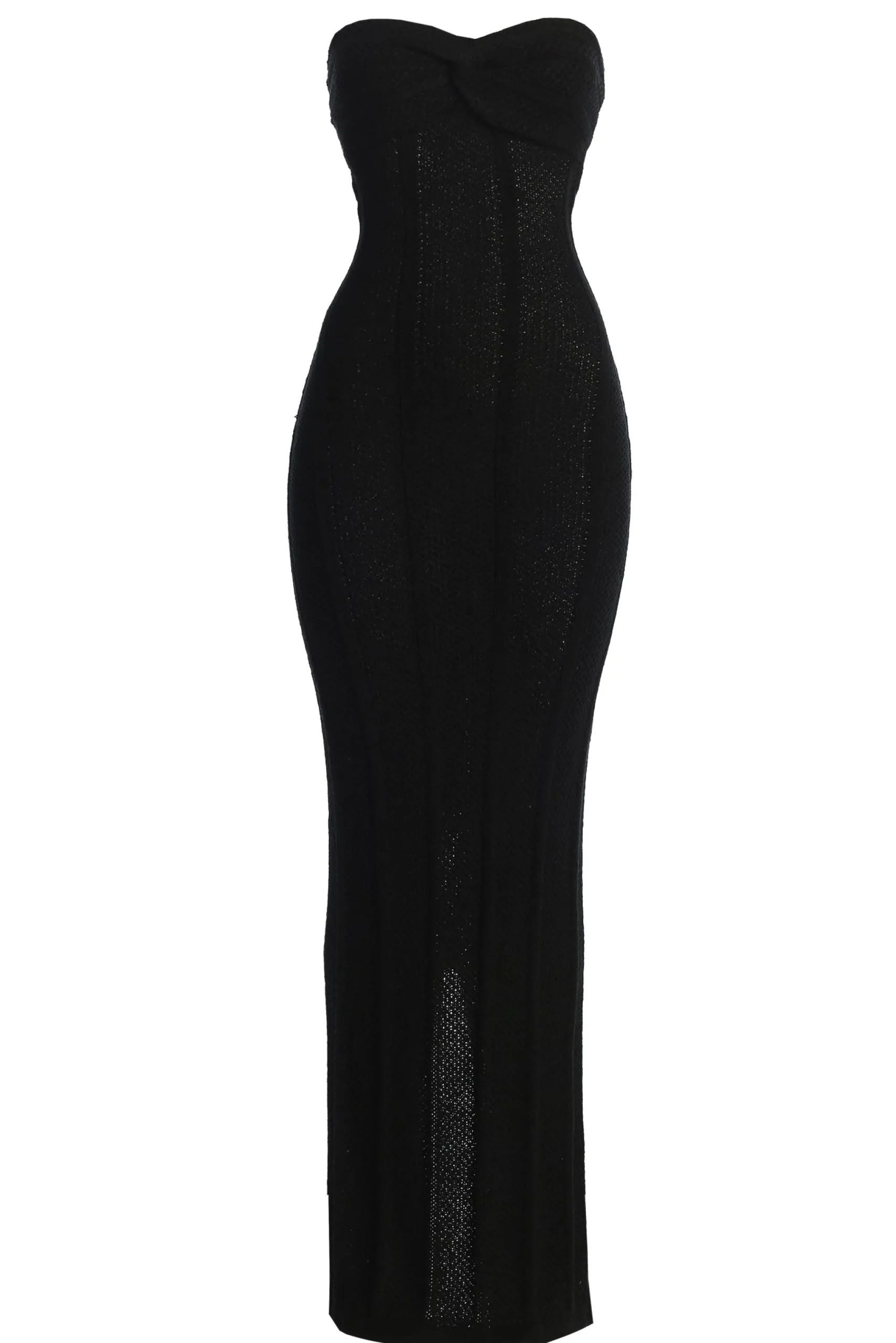 Black Blanca Strapless Maxi Dress*JLUXLABEL New