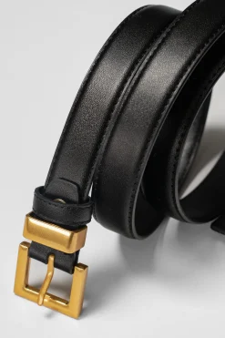 Black Bonnie Buckle Belt*JLUXLABEL Hot