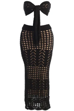 Black Caribbean Skies Skirt Set*JLUXLABEL Clearance