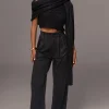 Black Classic High Rise Trousers*JLUXLABEL Hot