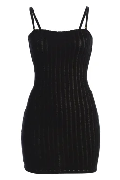Black Cosmo Mini Dress*JLUXLABEL New