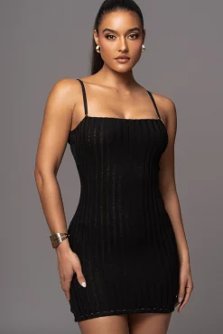 Black Cosmo Mini Dress*JLUXLABEL New