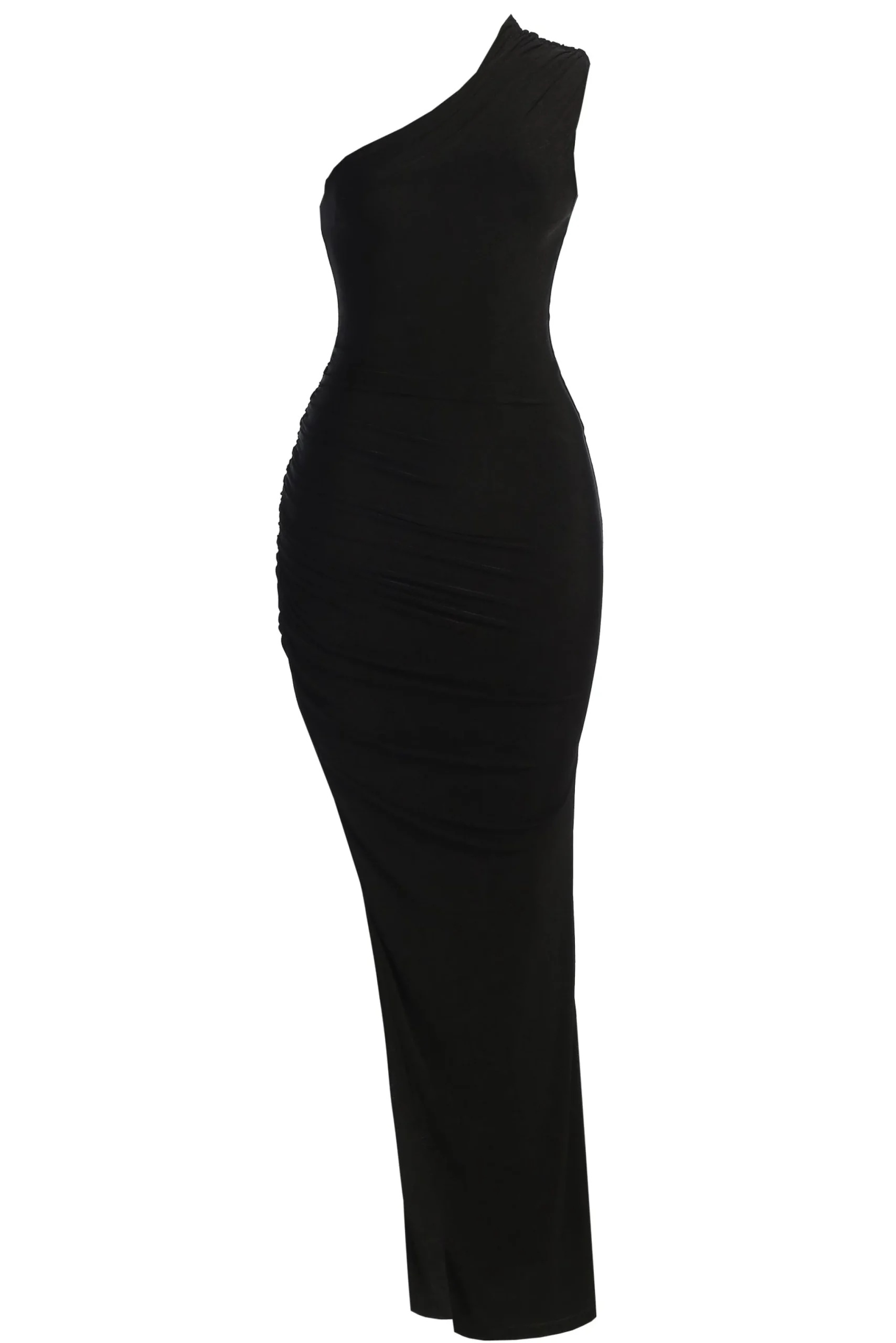 Black Eden One Shoulder Maxi Dress*JLUXLABEL New