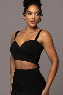 Black Extend Your Stay Skirt Set*JLUXLABEL Hot