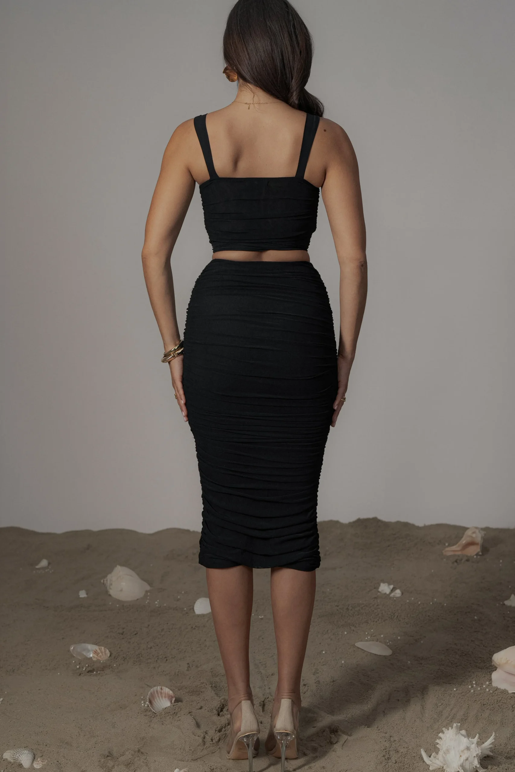 Black Extend Your Stay Skirt Set*JLUXLABEL Hot